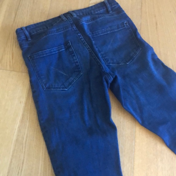 Heidi Klum frayed hem skinny jeans - Picture 3 of 3